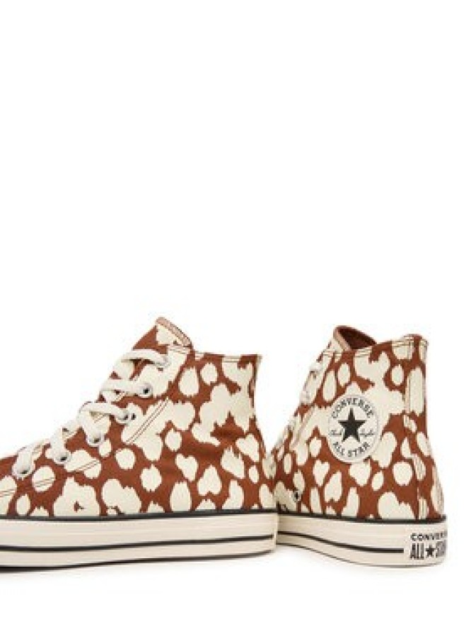 Converse Trampki Chuck Taylor All Star Cow Print A17924C Brązowy