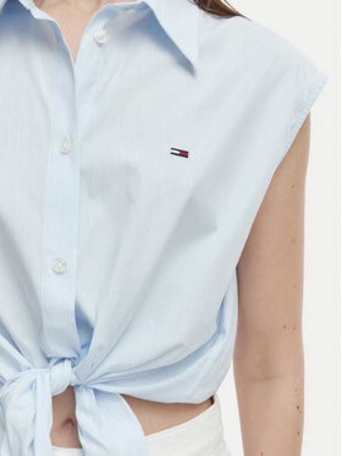 Tommy Jeans Koszula DW0DW22212 Niebieski jasny Regular Fit