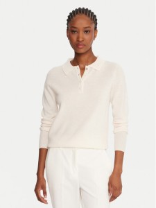 Fracomina Sweter FR25WT7008K47301 Écru Regular Fit