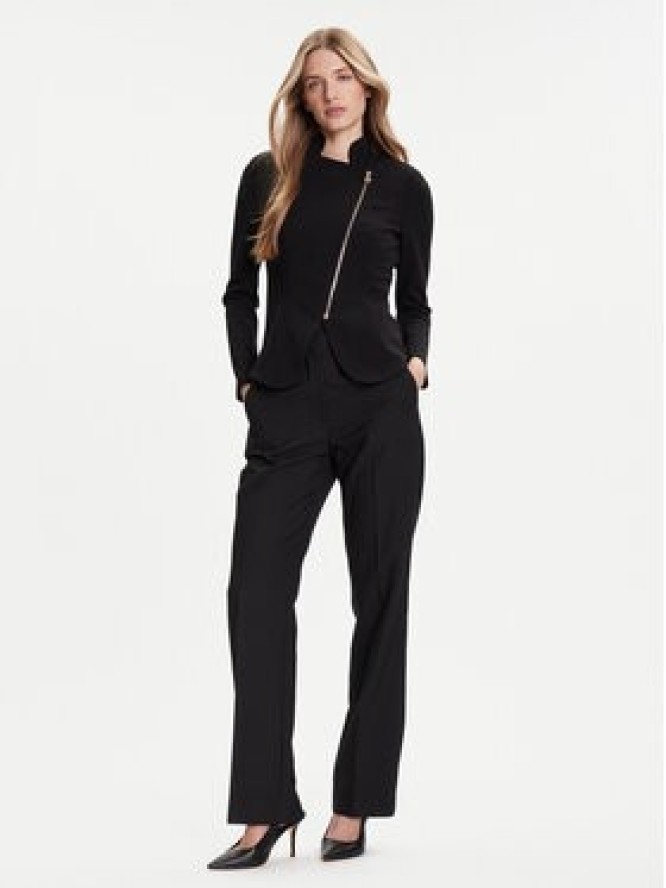 Rinascimento Marynarka CFC0125220003 Czarny Slim Fit