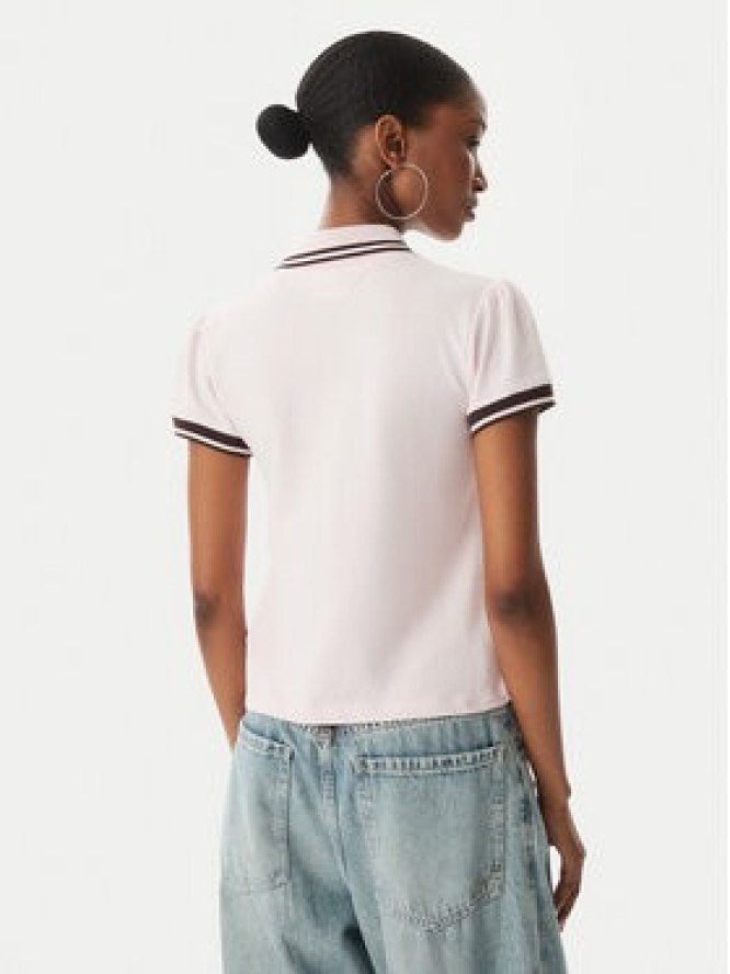 Juicy Couture Polo Juicy Puff JCGCT126015 Różowy Slim Fit