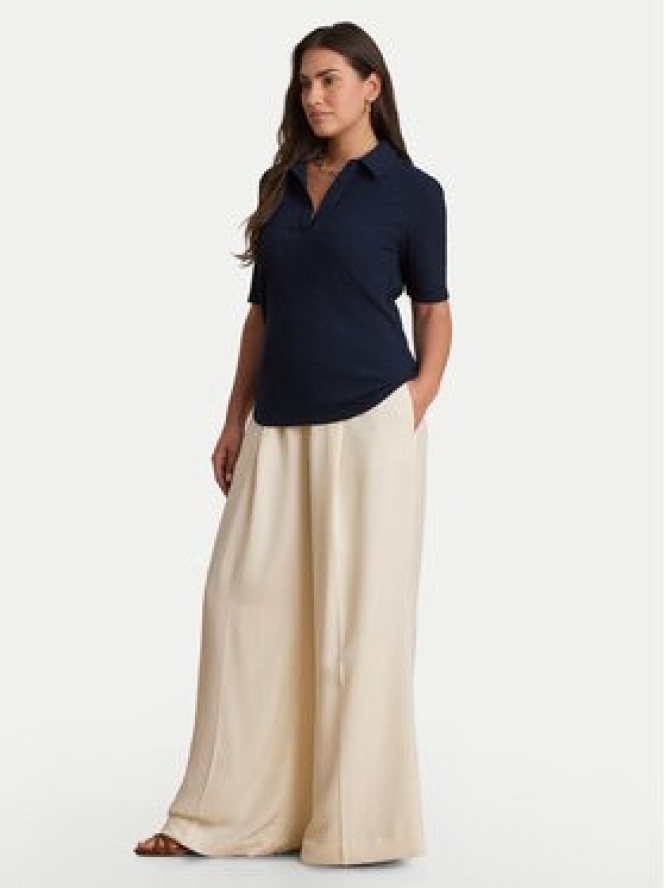 LAUREN RALPH LAUREN Polo 200P10120005 Granatowy Regular Fit