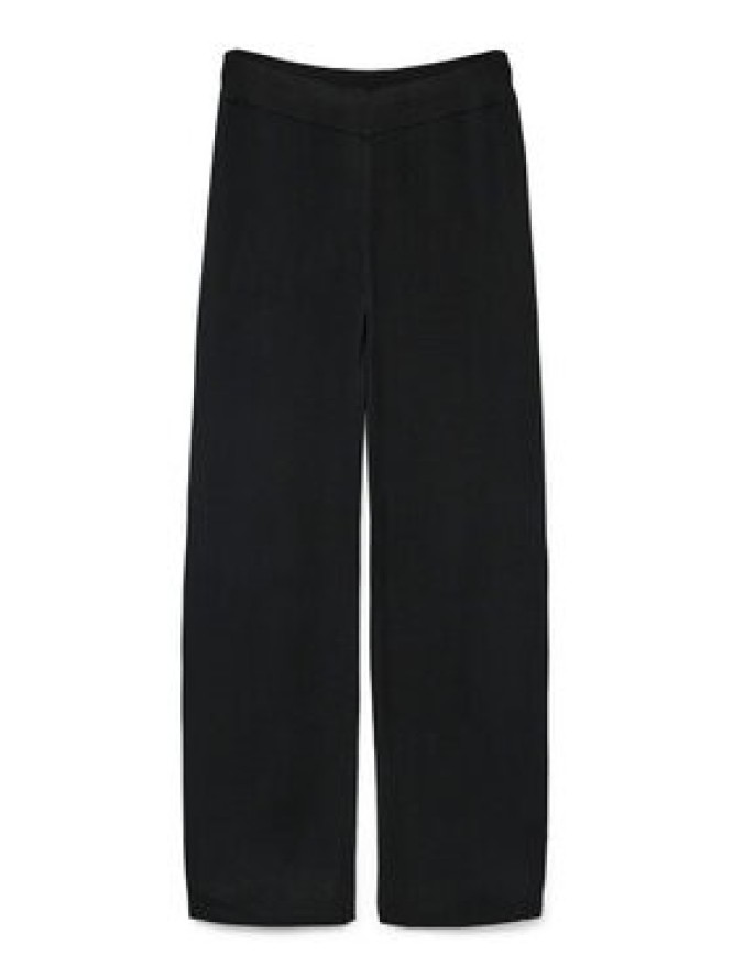 Vero Moda Spodnie dzianinowe Gold Art 10332174 Czarny Loose Fit