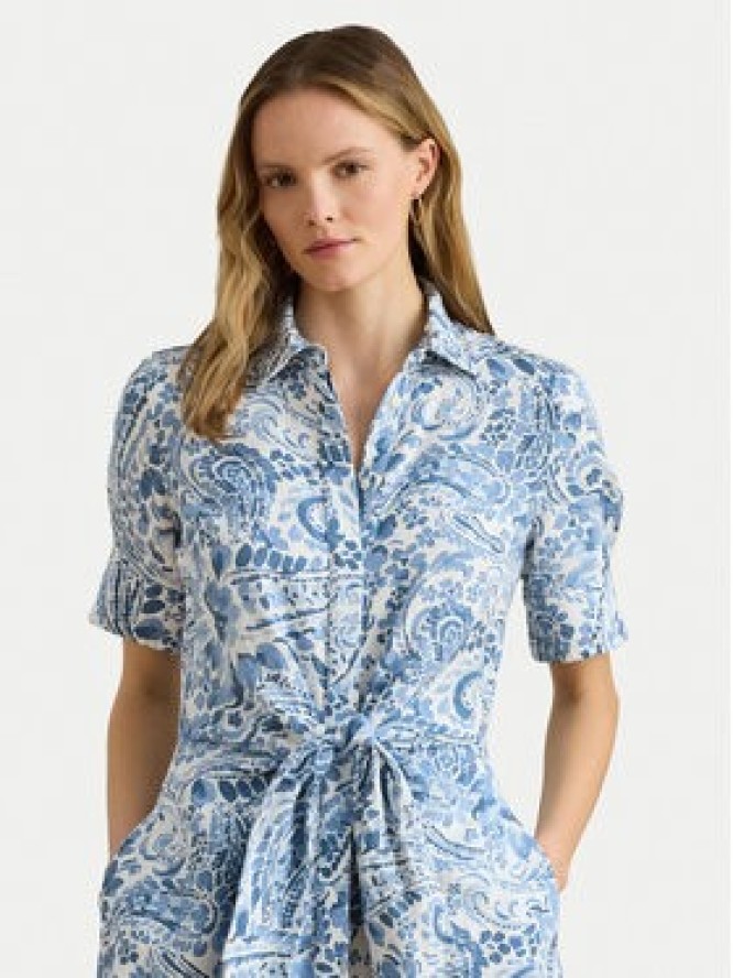 LAUREN RALPH LAUREN Sukienka koszulowa 200P08916002 Niebieski Regular Fit
