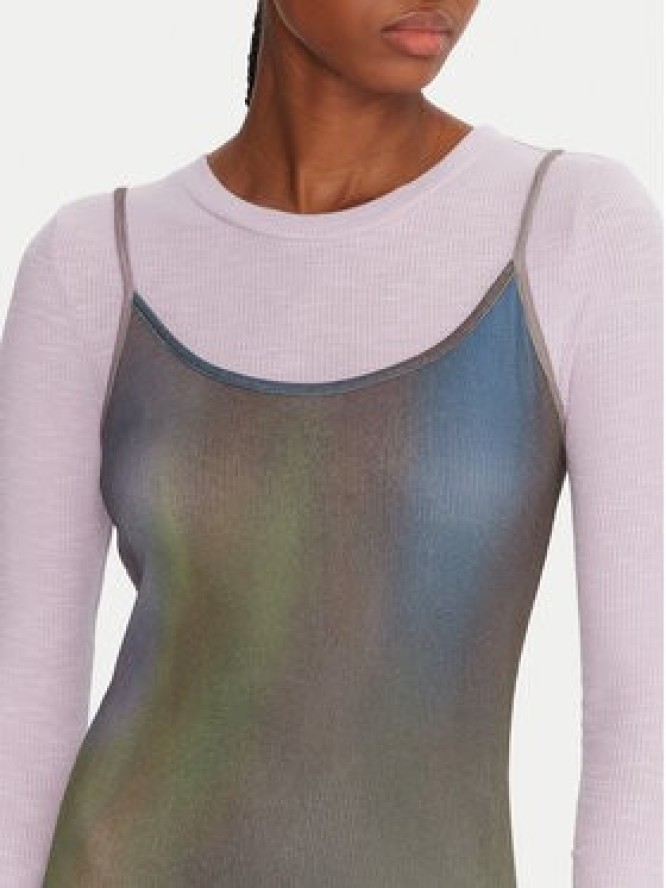 Desigual Sukienka codzienna Janis 25WWVK13 Kolorowy Slim Fit