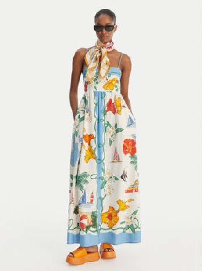 Seafolly Sukienka letnia Viva Vacation 55673-DR Błękitny Regular Fit