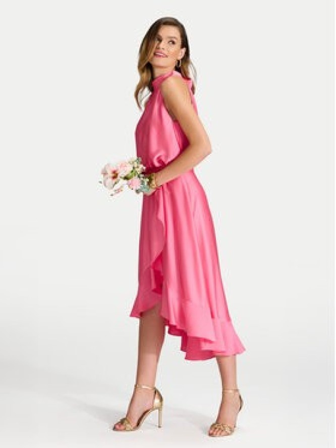 Swing Sukienka koktajlowa 5AH04500 Różowy Regular Fit