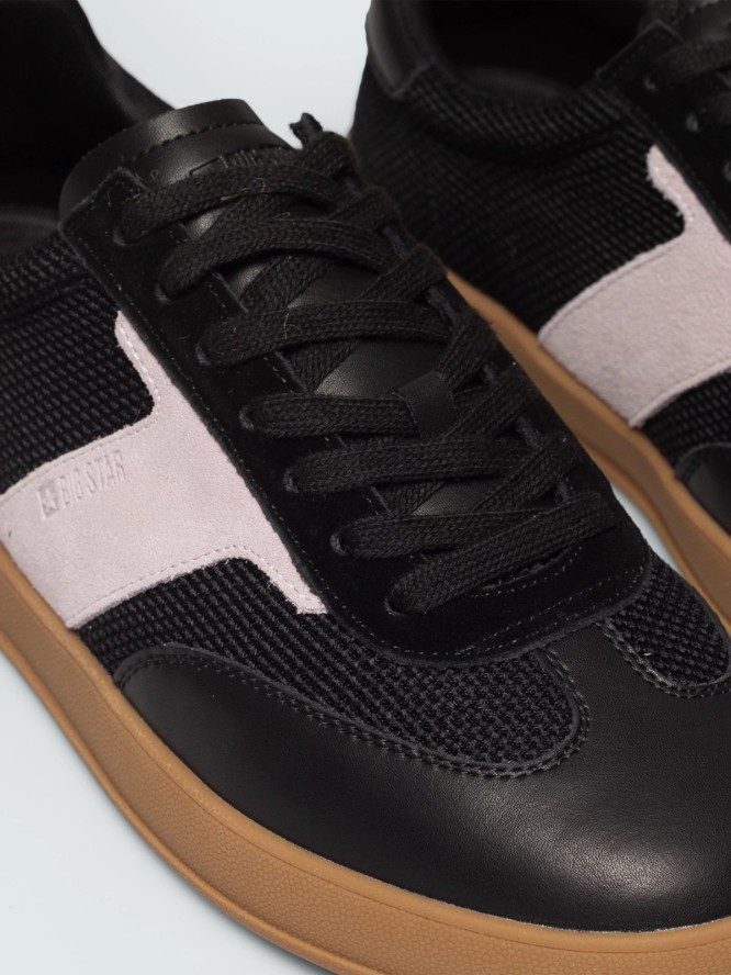 sneakersy damskie czarne rr274827 906