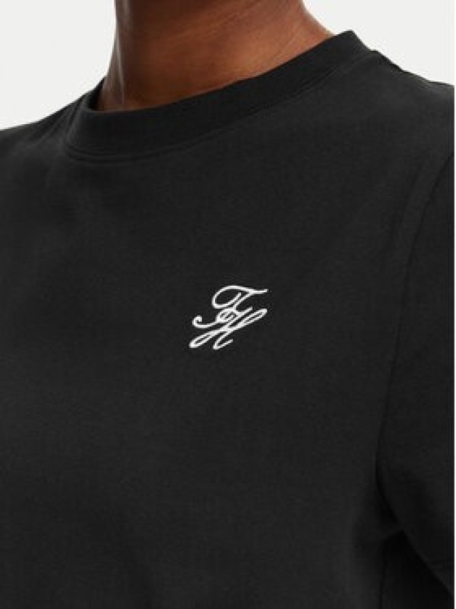 Tommy Hilfiger T-Shirt Th Script WW0WW49941 Czarny Regular Fit