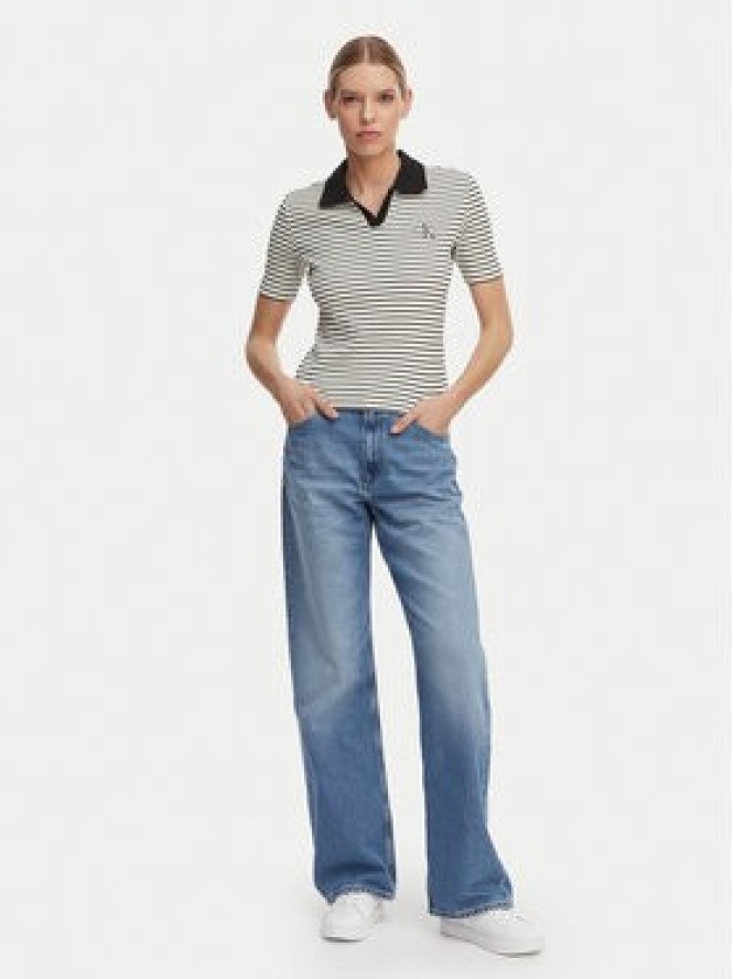 Calvin Klein Jeans Polo LV047F835G Kolorowy Slim Fit