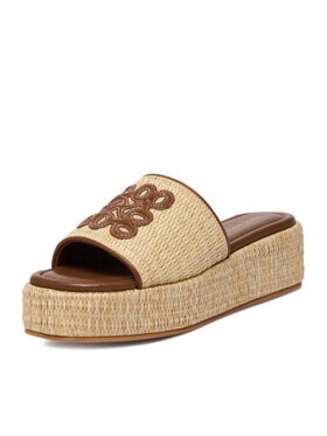 Nine West Klapki EO-259-8201 Beżowy