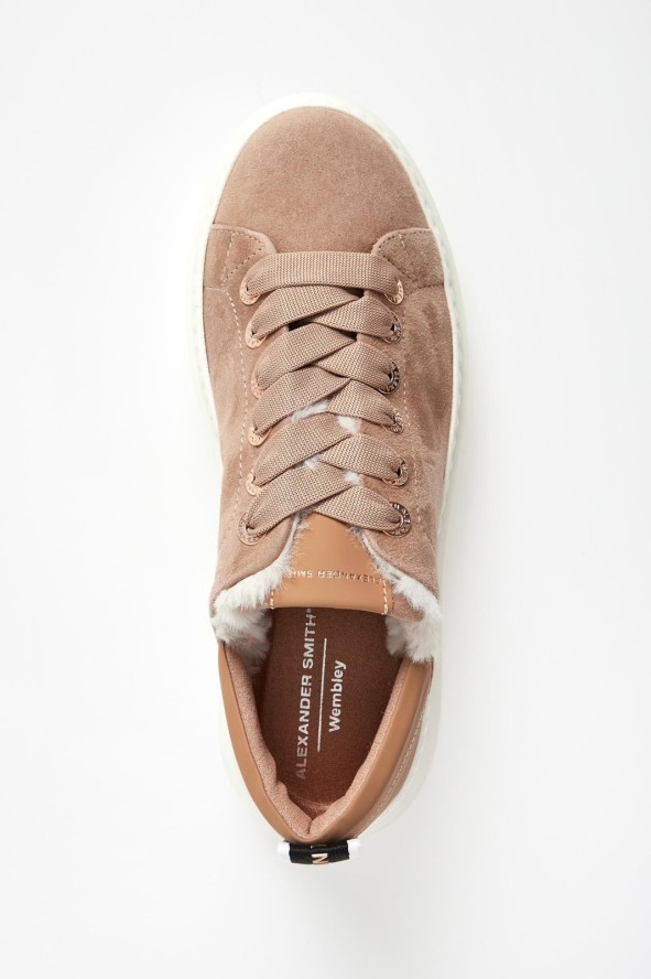 Sneakersy damskie skórzane Wembley ALEXANDER SMITH