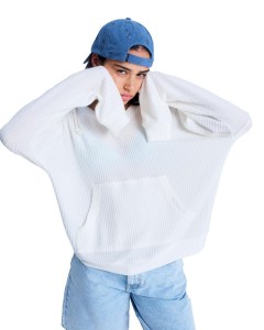 Bluza z kapturem dla Kobiety OCEAN DRIVE Biały