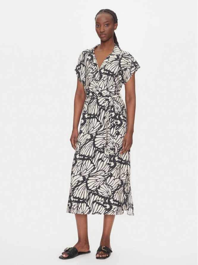 JDY Sukienka koszulowa Troya 15347216 Beżowy Regular Fit