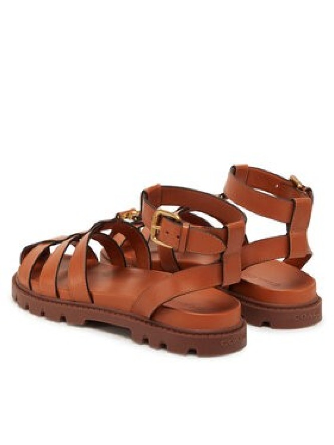 Coach Sandały CAR69 Brązowy