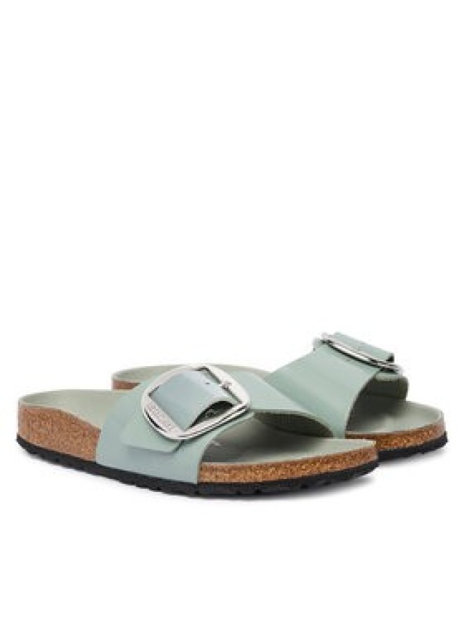 Birkenstock Klapki Madrid Big Buckle Hex 1031788 Zielony