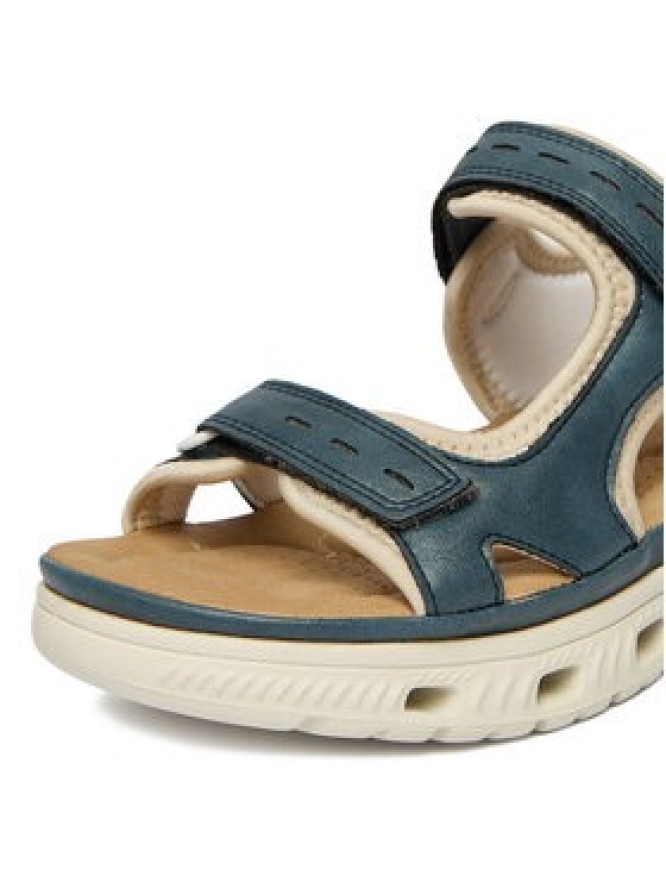 Rieker Sandały CEO-64066-14 Granatowy