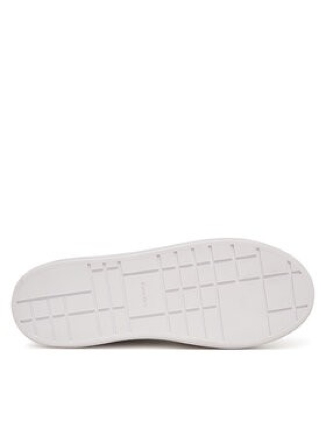 Calvin Klein Sneakersy Flatform Lace Up Tcap Lth-Su HW0HW03438 Czarny