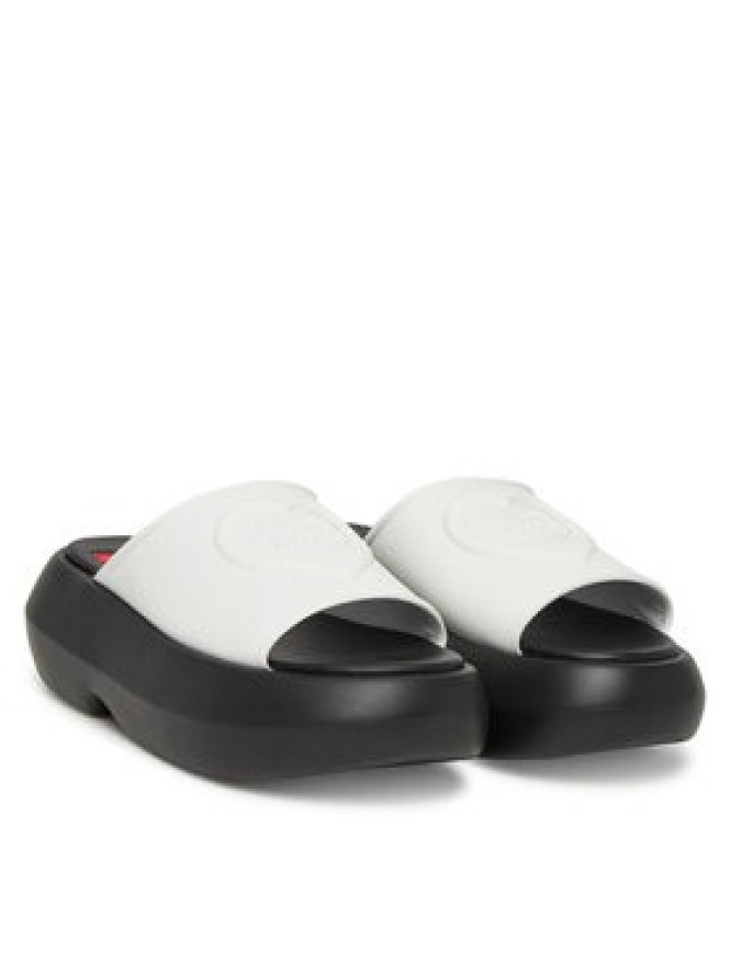 LOVE MOSCHINO Klapki JA28207I0MI40100 Biały