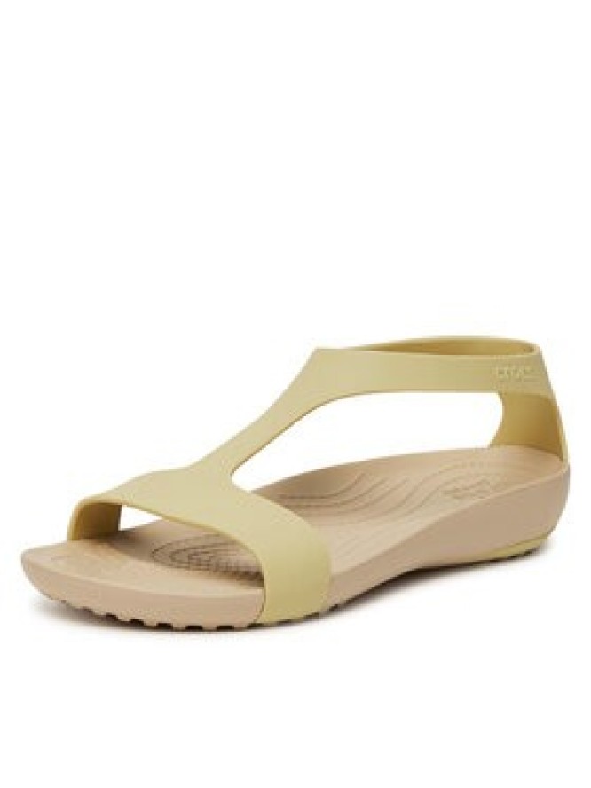 Crocs Sandały SERENA SANDAL 205469-212 Zielony