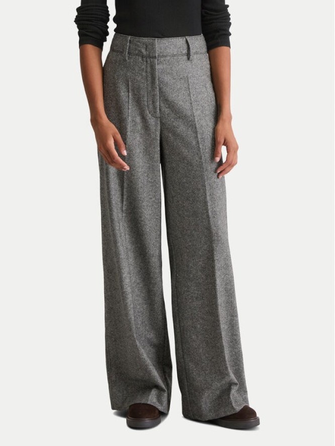 Marc O'Polo Spodnie materiałowe 509 0158 10149 Szary Wide Fit