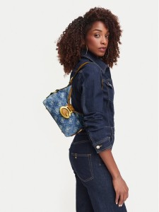 Guess Torebka Camden Mini HWDB93 08720 Niebieski
