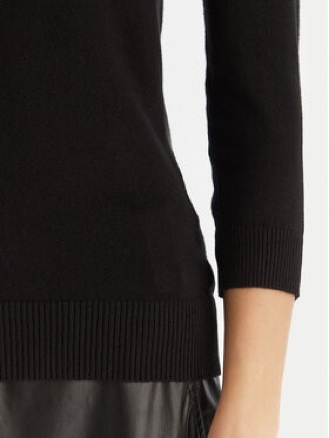 ACCESS FASHION Golf 54-8072 Czarny Slim Fit