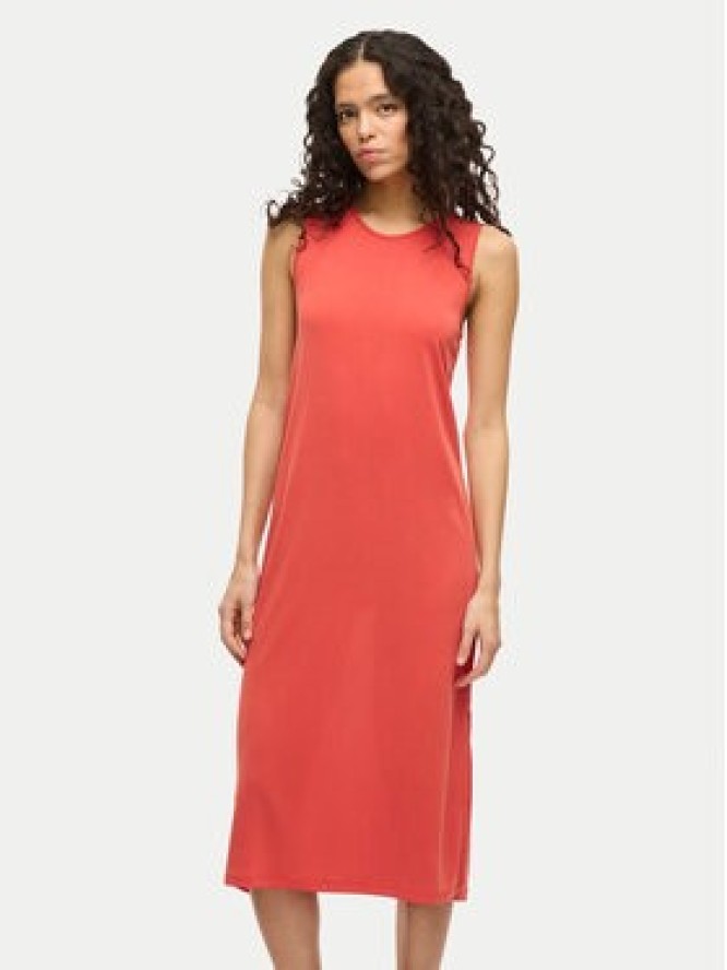 Vila Sukienka letnia Modala 14101675 Czerwony Regular Fit