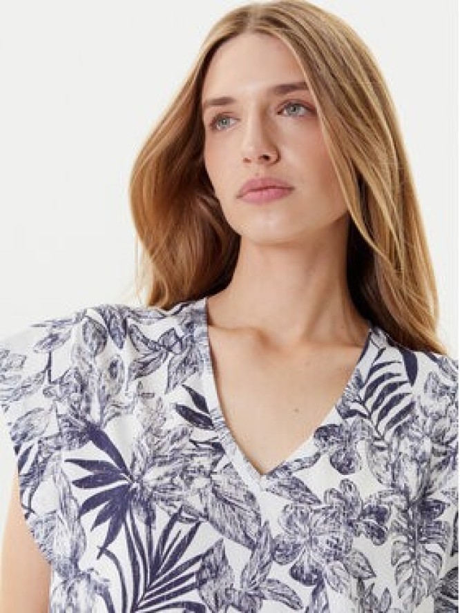 United Colors Of Benetton T-Shirt 3SEBD10AE Niebieski Relaxed Fit