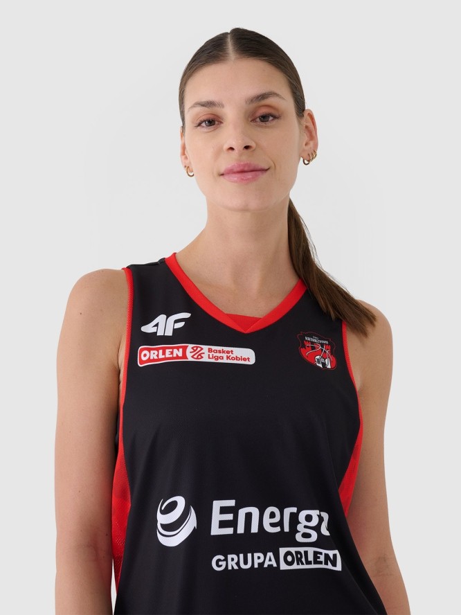 4F Koszulka meczowa replika wyjazdowa z sezonu 2024/25 damska 4F x MMKS Katarzynki Toruń - multikolor 3XL