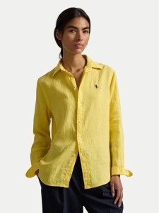Polo Ralph Lauren Koszula 211970730502 Żółty Regular Fit