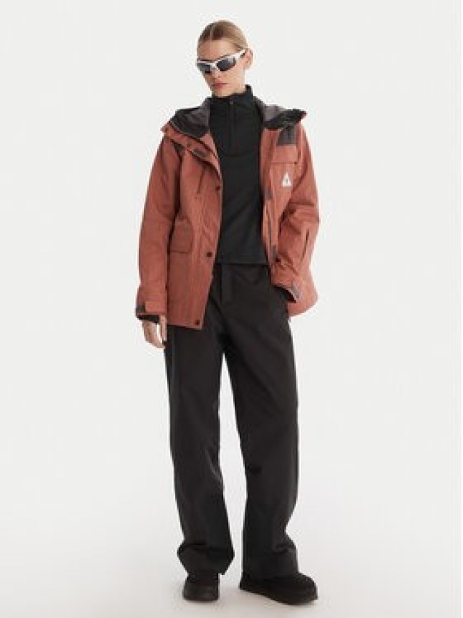 DC Shoes Kurtka outdoor Liberate ADJTJ03045 Brązowy Regular Fit