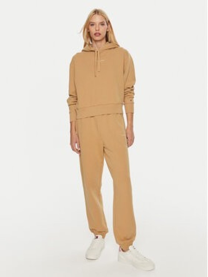 Tommy Hilfiger Spodnie dresowe WW0WW42883 Beżowy Regular Fit