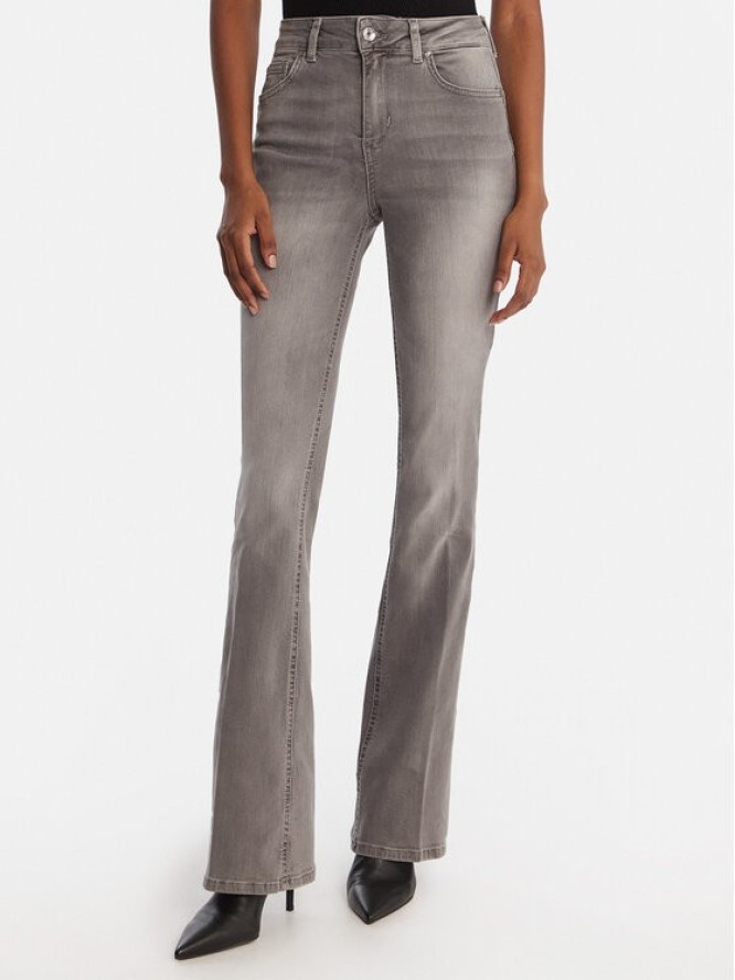Liu Jo Jeansy UF5015 D0236 Szary Bootcut Fit