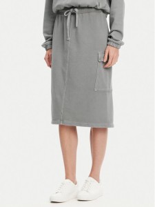 United Colors Of Benetton Spódnica midi 39BLD000E Szary Regular Fit