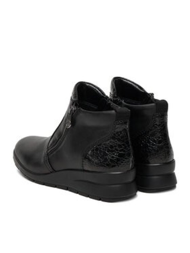 Rieker Botki L4861-00 Czarny