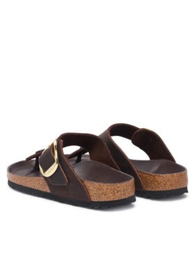 Birkenstock Japonki Gizeh Big Buckle 1033002 Brązowy ciemny