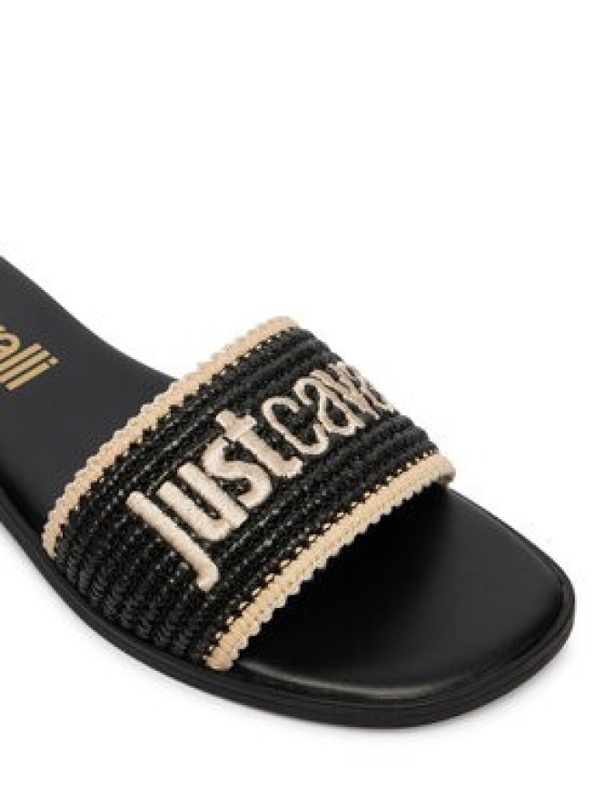 Just Cavalli Klapki 80RA3S80 ZSE60 Czarny