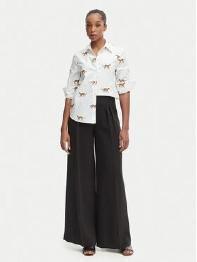 LOLA CASADEMUNT Koszula LS2615059 Biały Regular Fit