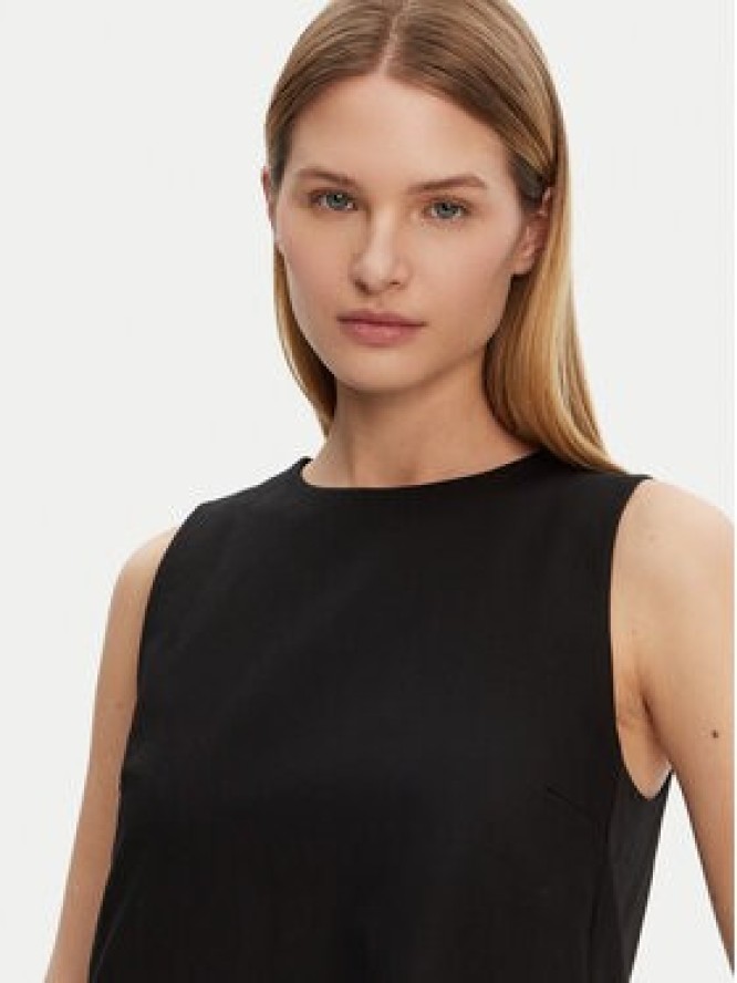 Weekend Max Mara Sukienka codzienna Racer 2515221102 Czarny Regular Fit