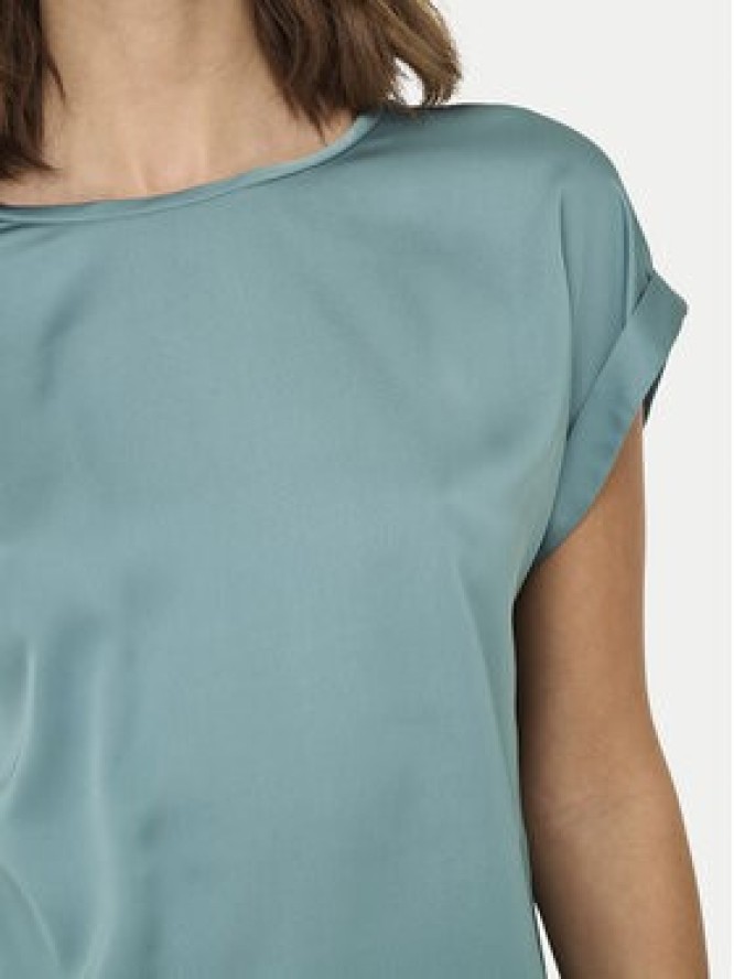 ONLY Bluzka Lieke 15303413 Zielony Regular Fit