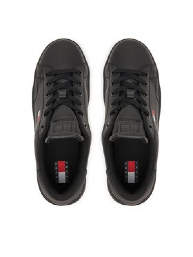 Tommy Jeans Sneakersy Platform Logo Sneaker EN0EN02961 Czarny