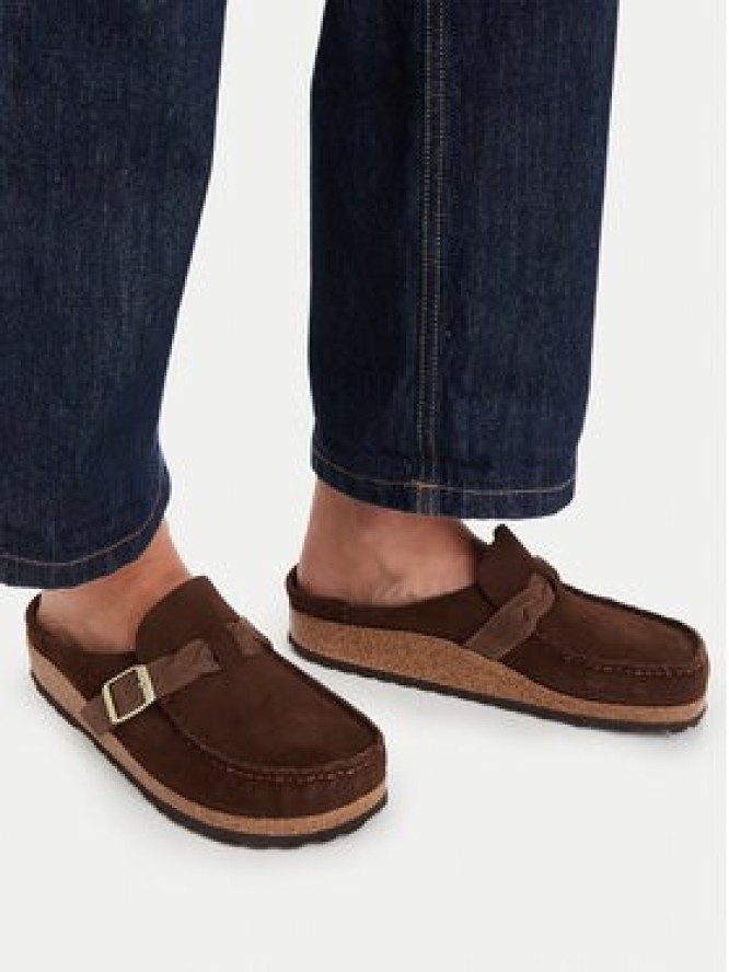Birkenstock Klapki Buckley Braided 1031435 Brązowy
