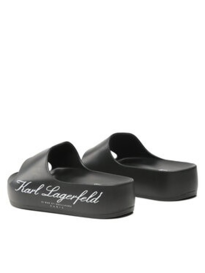 KARL LAGERFELD Klapki KL86000 Czarny