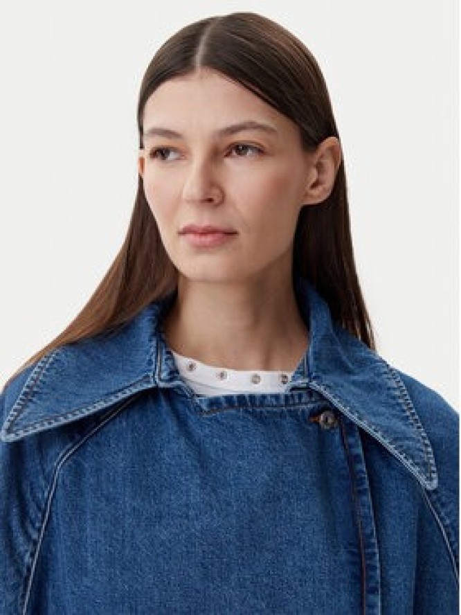 HUGO Trencz Garena 50532056 Niebieski Relaxed Fit