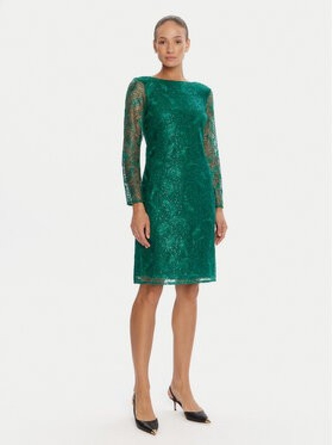 Bruuns Bazaar Sukienka koktajlowa Palm Yvona BBW4542 Zielony Regular Fit