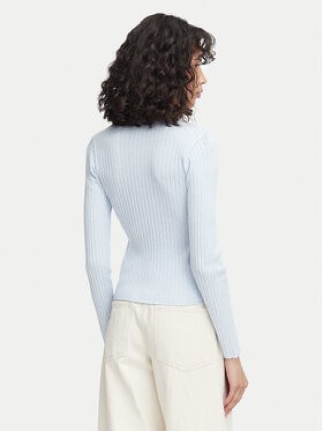 Calvin Klein Jeans Kardigan LV047G339G Niebieski jasny Slim Fit