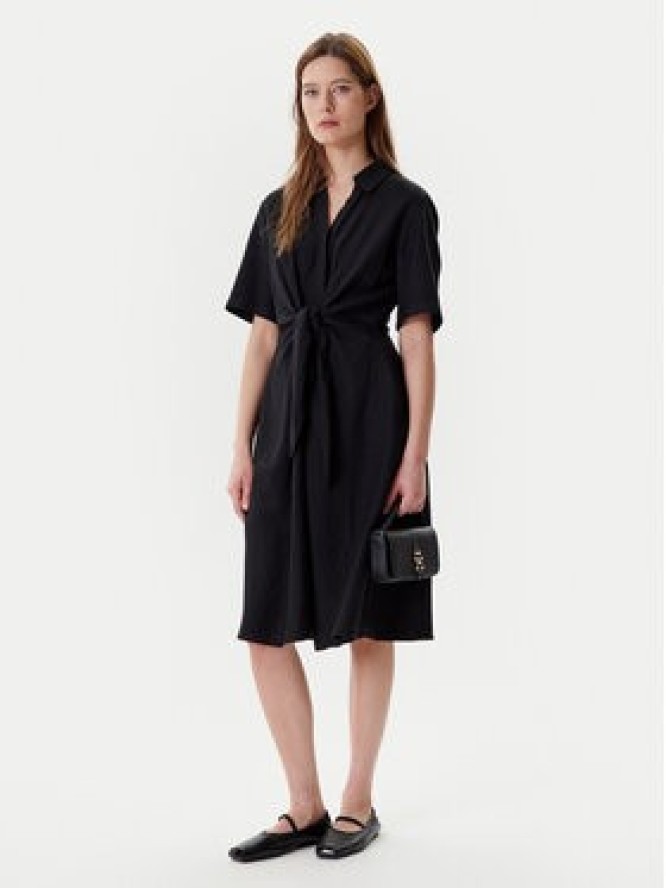 Tommy Hilfiger Sukienka codzienna WW0WW45836 Czarny Regular Fit