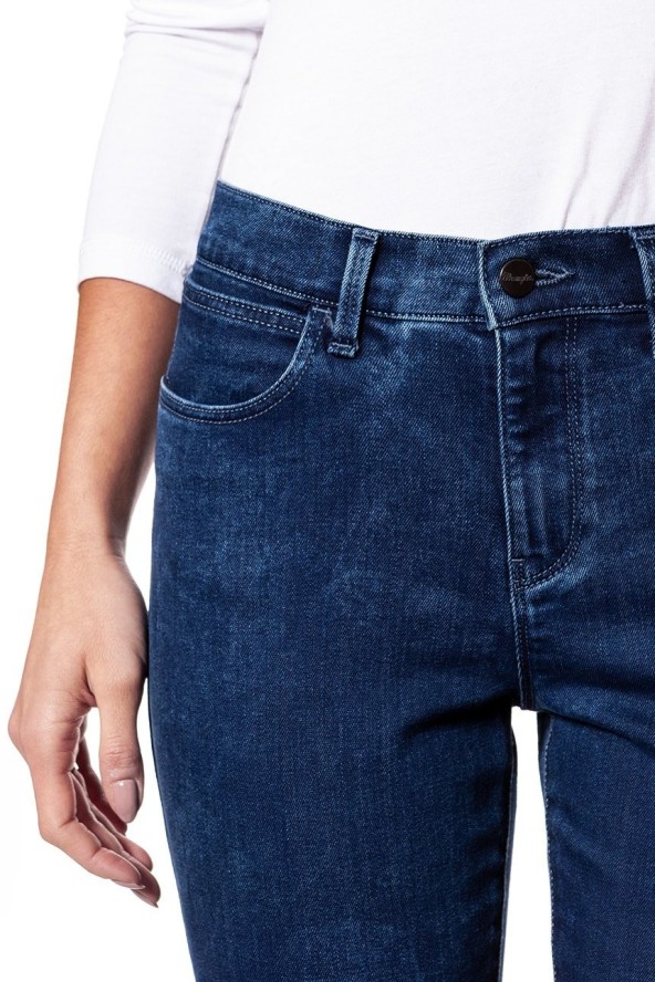 WRANGLER HIGH SKINNY BLUE MARBLE W27H6890M