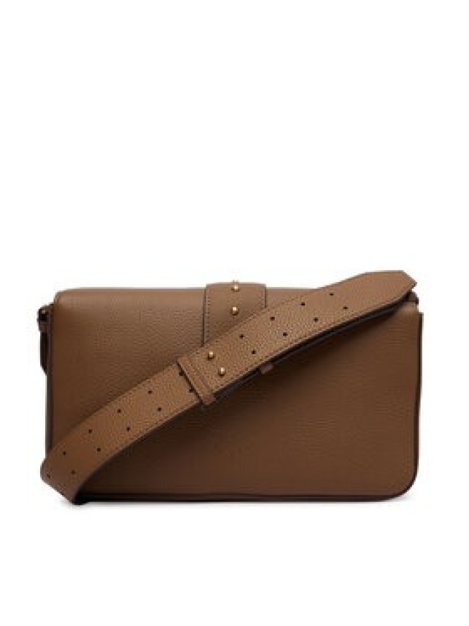 PINKO Torebka Love One Classic Slouchy Fl PLTT 104524 A2OX Brązowy